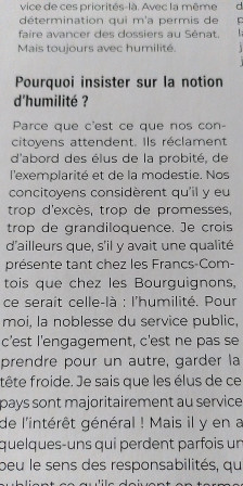 En toute modestie, nov. 2025